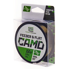 Feeder Concept monofilament line FEEDER&FLAT Camo 150