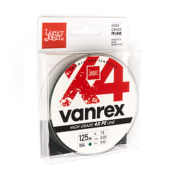 Lucky John braided line VANREX X4 Moss Green