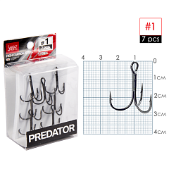 Lucky John Treble hook PREDATOR LJH234