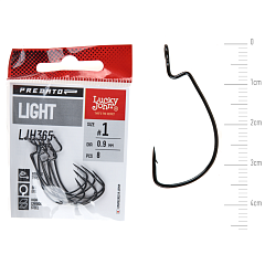 Lucky John Offset hooks PREDATOR LJH365 LIGHT