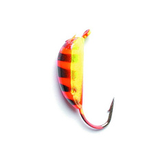 Tungsten mormyshka Lucky John "RIGA BANANA" 3.0