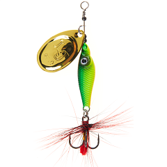 Lucky John spinner TRIAN BLADE ROUND 9