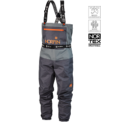 Norfin waders PILOT STOCKINGFOOT GRAY