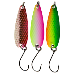 Lucky John spoon set SILVER SHINER 8.0 3pcs.