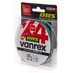 Lucky John braided line Vanrex BBS х4 Moss Green