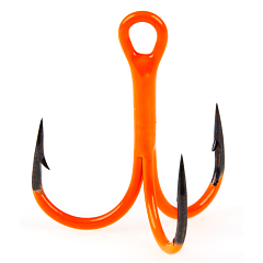 Lucky John Treble hook ORANGE UV LJH201
