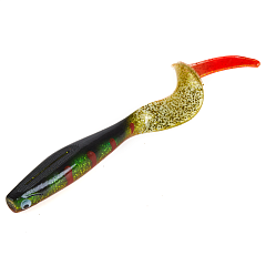 Lucky John 3D BBS Series soft lure KUBIRA FIRE TAIL 7.0