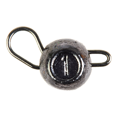 Lucky John TUNGSTEN JIG BALL Black Nickel