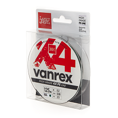 Lucky John braided line VANREX X4 Moss Green