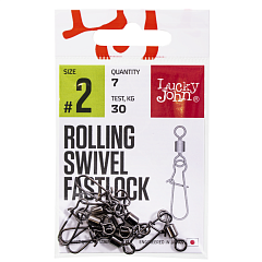 Lucky John ROLLING SWIVEL FASTLOCK